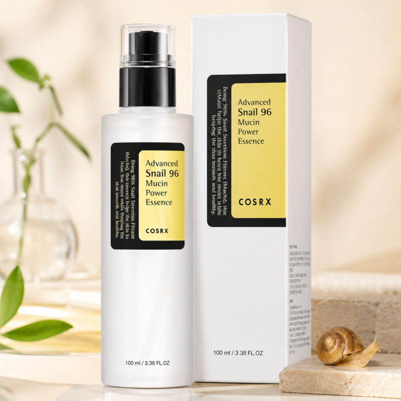 96% Snail Mucin Repairing Essence for Glowing & Healthy Skin96% Snail Mucin Repairing Essence for Glowing & Healthy Skin