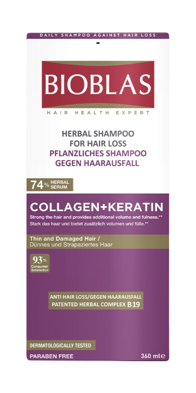 Bioblas Anti hair loss (collagen-keratin-shampoo)