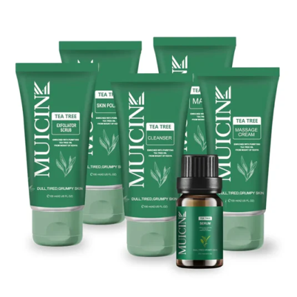 TEA TREE CLEAR & CLEAN FACIAL KIT.